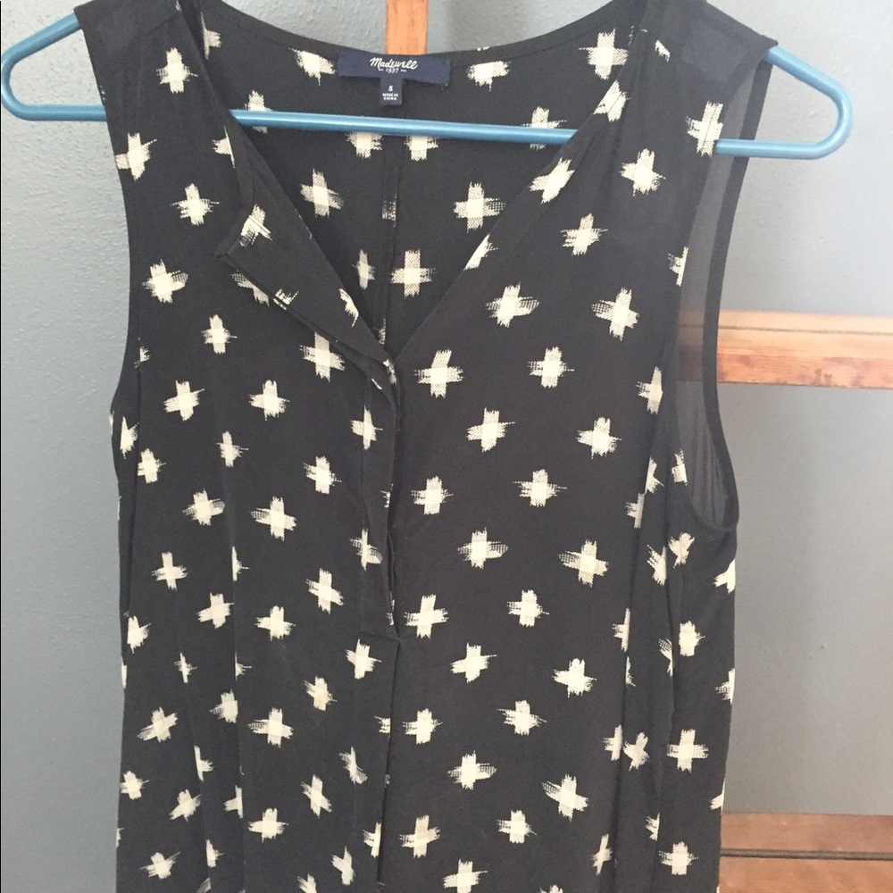 Madewell silk tank